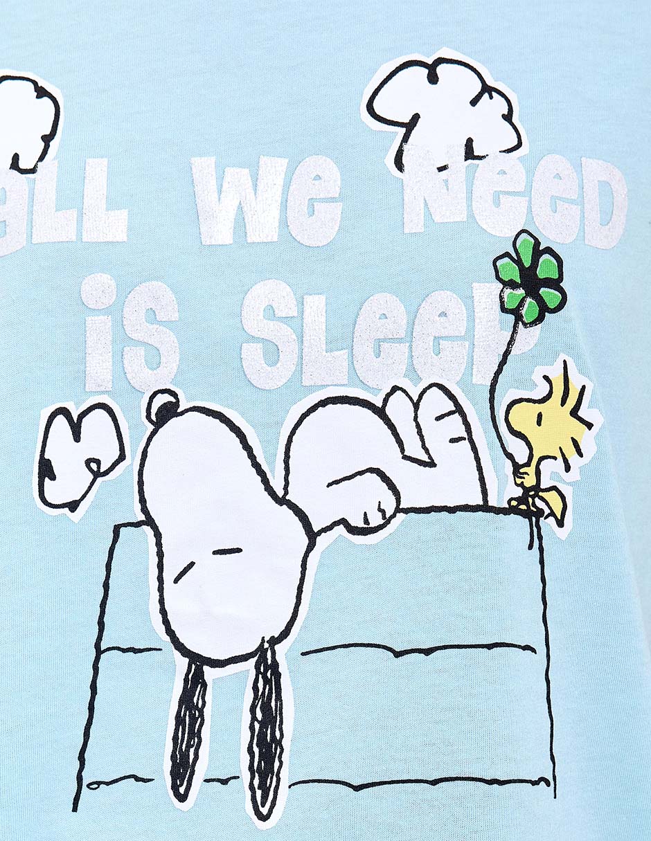 Conjunto pijama Peanuts para mujer 4