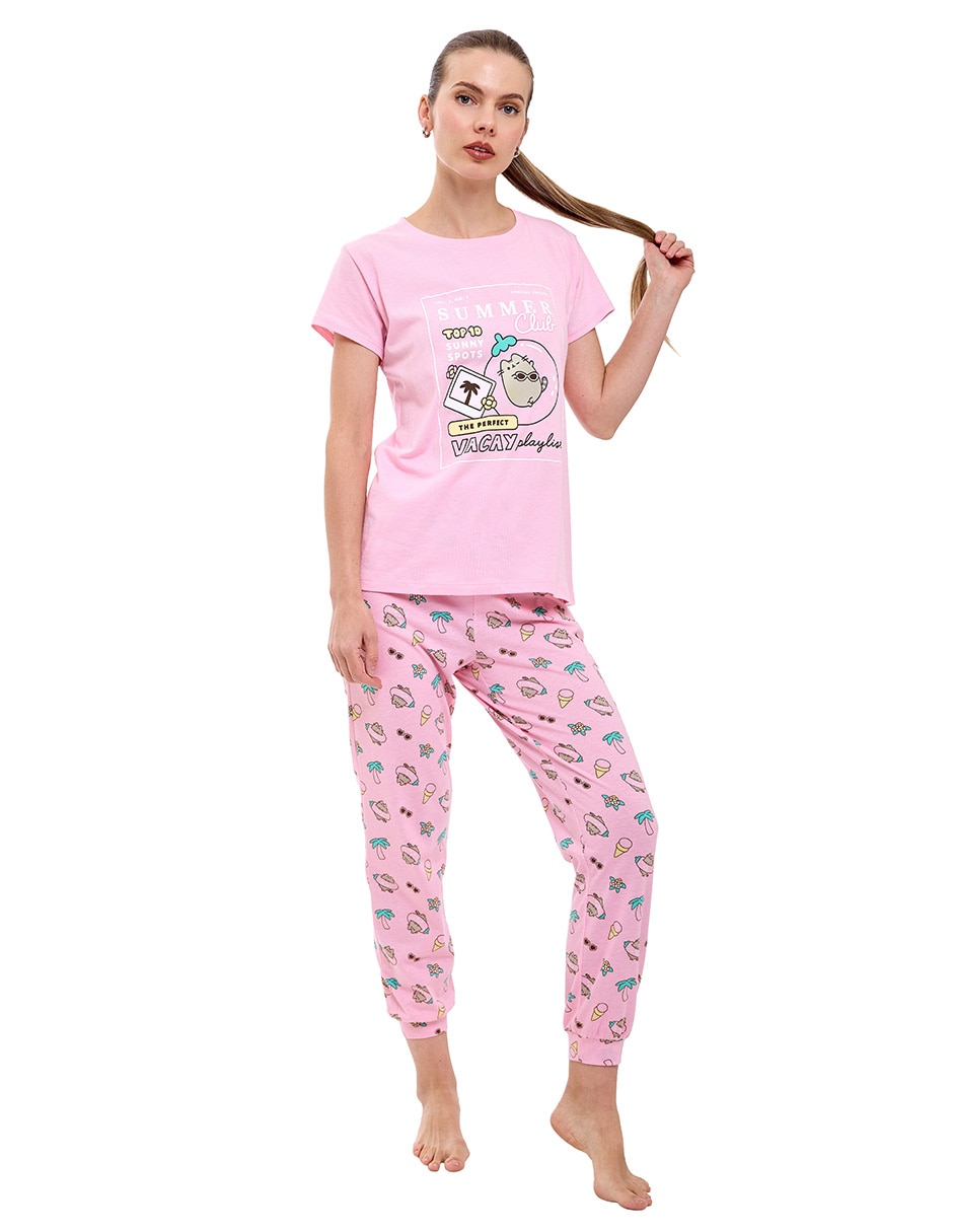 Conjuto pijama Pusheen para mujer 3