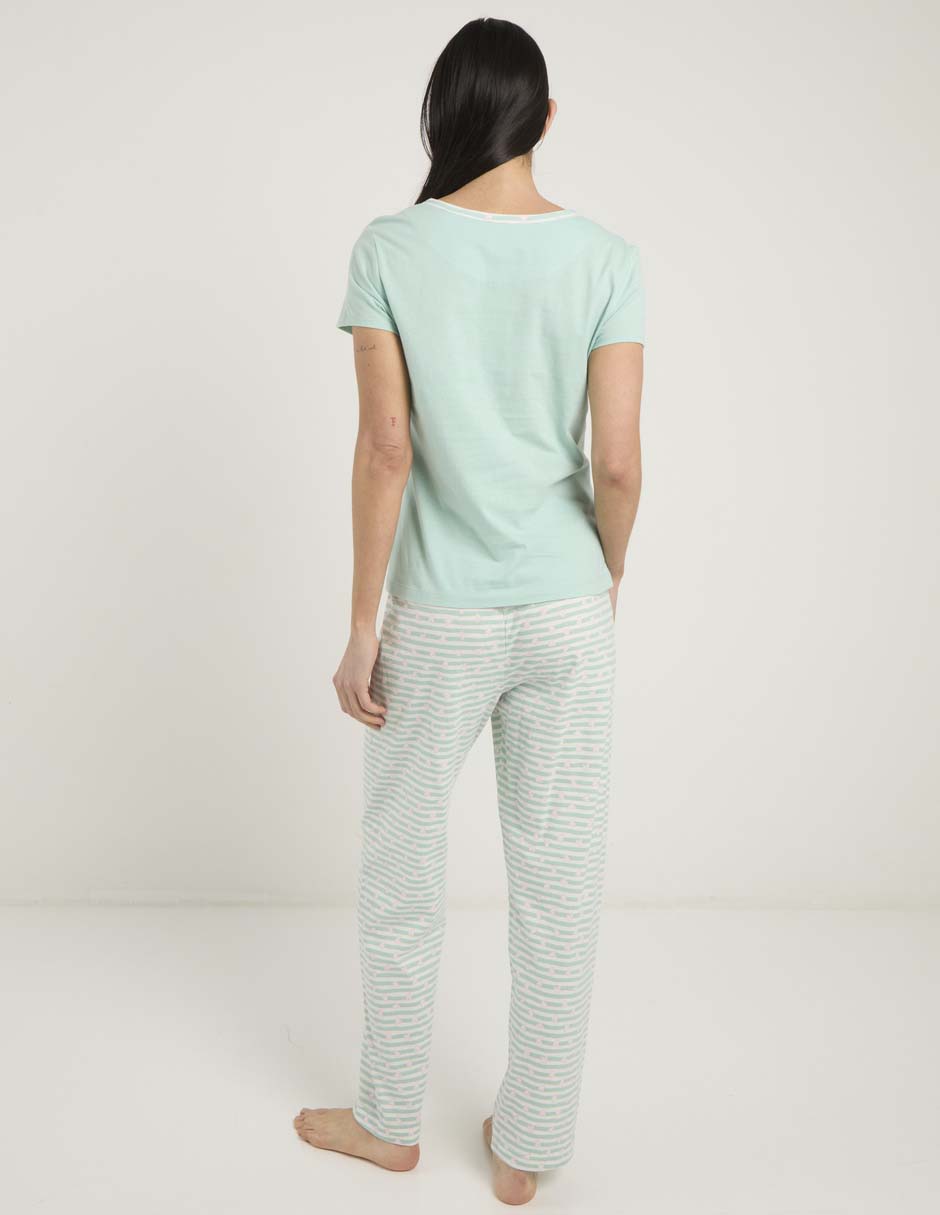 PIJAMA WK0226-205 WEEK, M, VERDE MEDIO