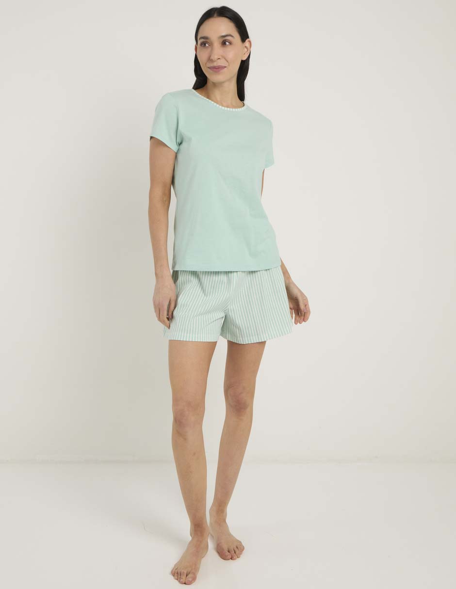 ART. MOD. PIJAMA, VERDE MEDIO, M