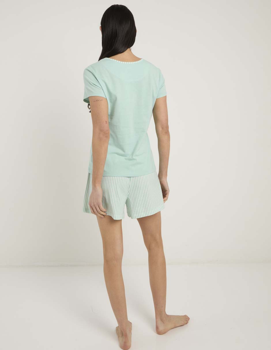ART. MOD. PIJAMA, VERDE MEDIO, M