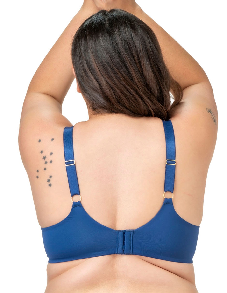 Brassiere demi copa preformada para mujer 3
