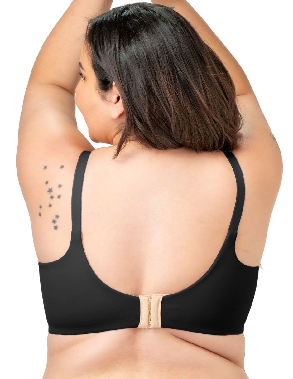 T-shirt bra con copa para mujer 3