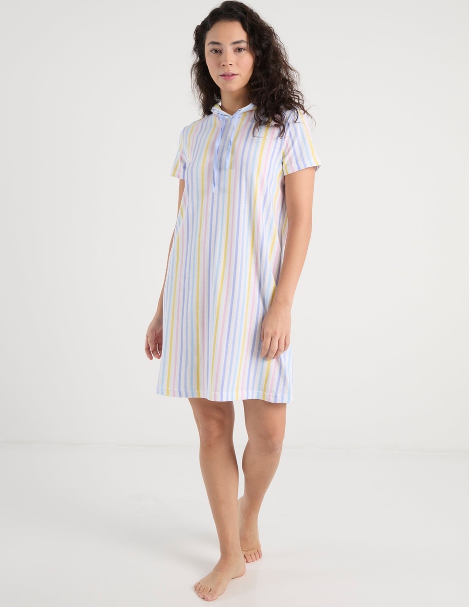 Camisón estampado a rayas 3