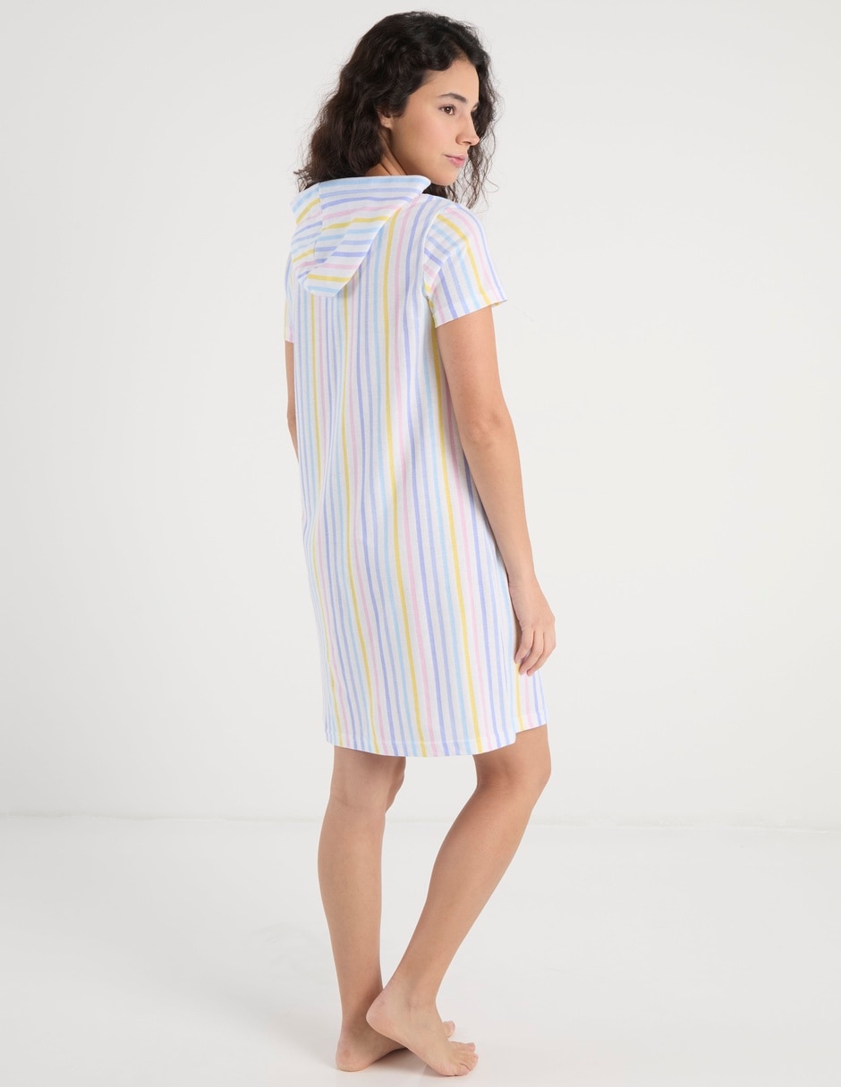 Camisón estampado a rayas 6