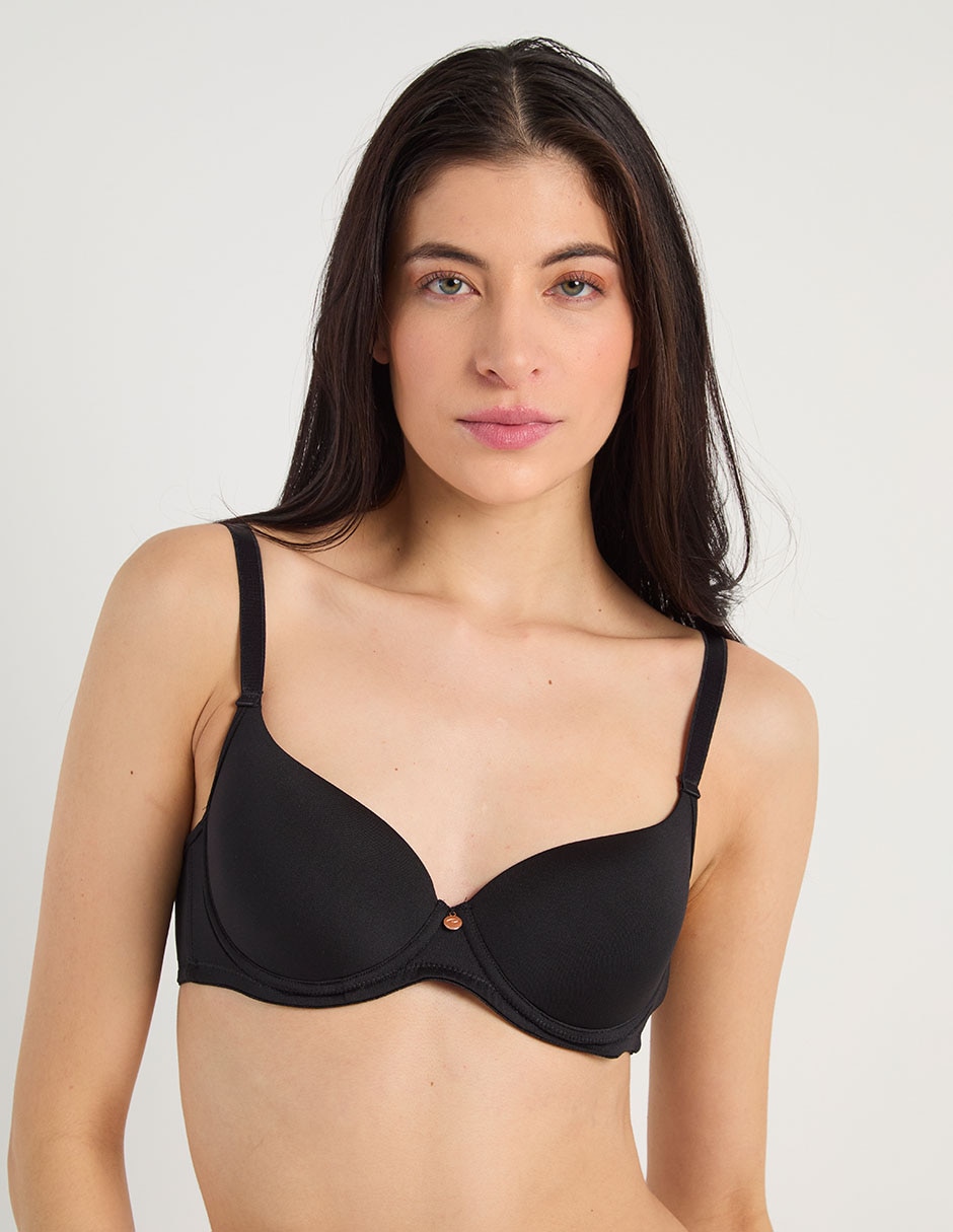 Brassiere demi copa preformada para mujer Brassiere demi copa preformada para mujer