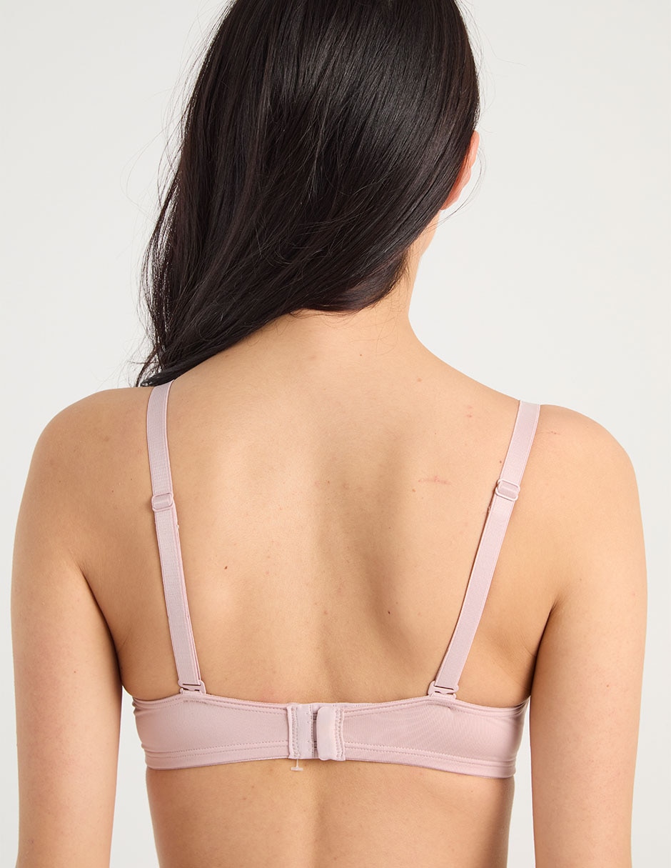 Brassiere demi copa preformada para mujer 3