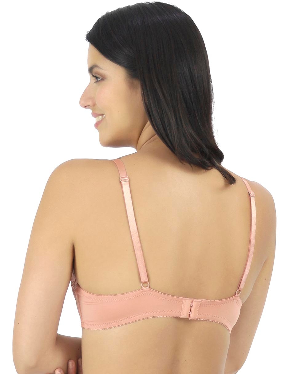 Brassiere demi copa preformada para mujer 3