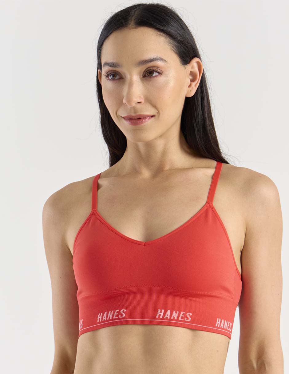 BRASSIERE 0PHM005 HANES, M, ROJO