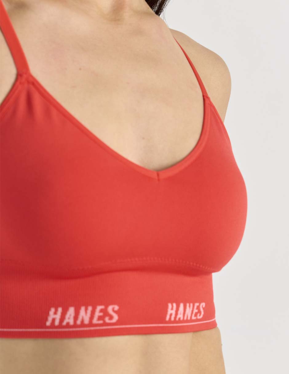 BRASSIERE 0PHM005 HANES, M, ROJO