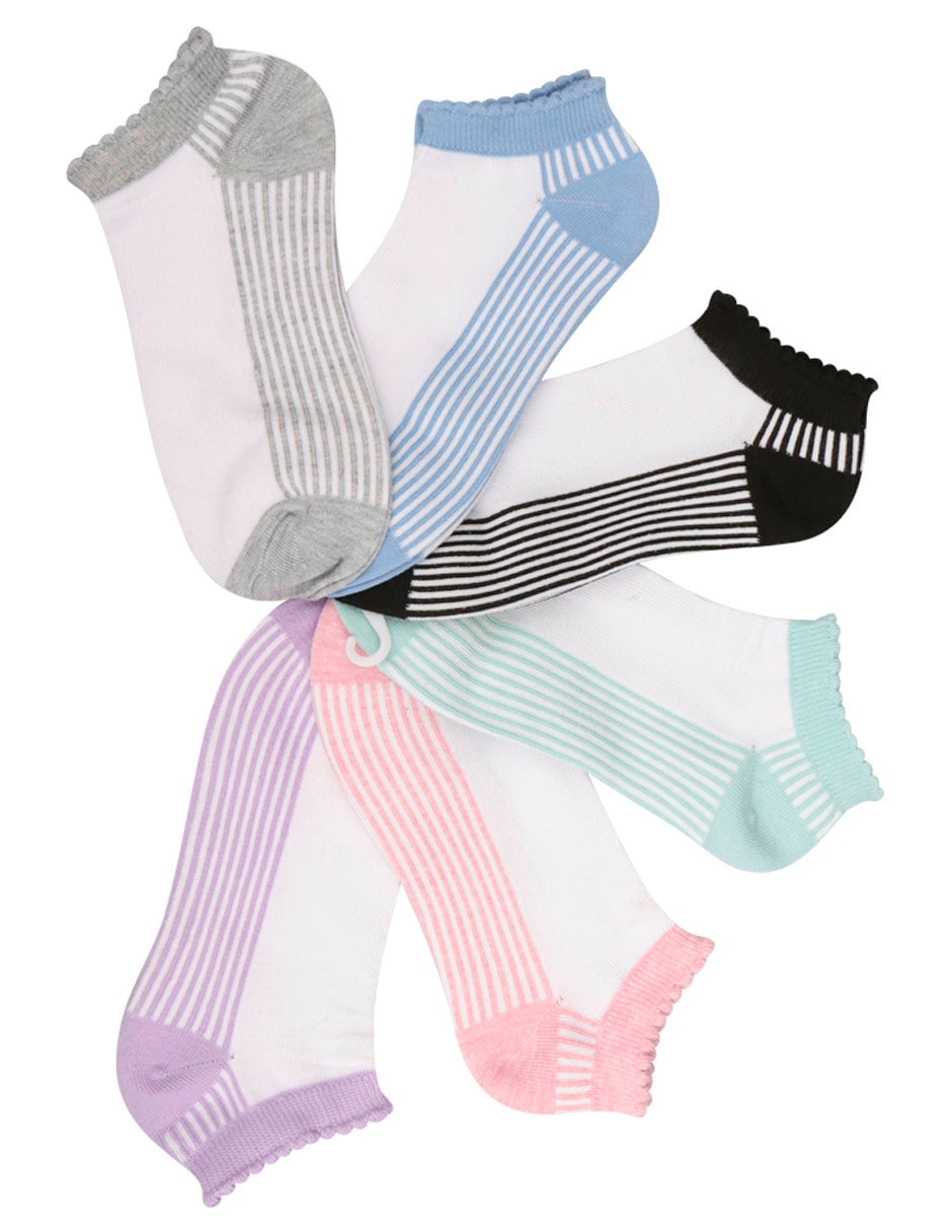 Set de tin de algodón para mujer 6 pares