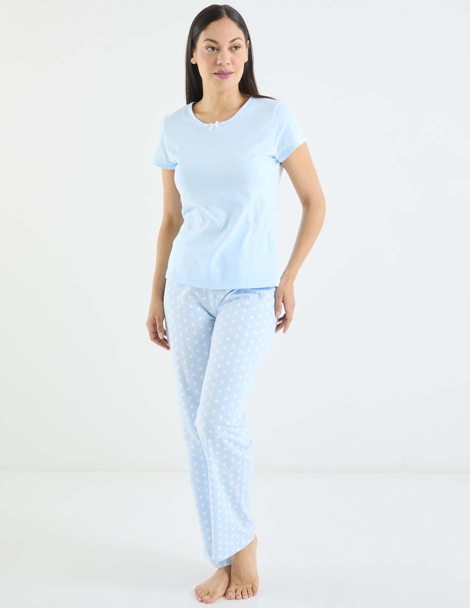 PIJAMA WK0426-404 WEEKE, M, AZUL CLARO