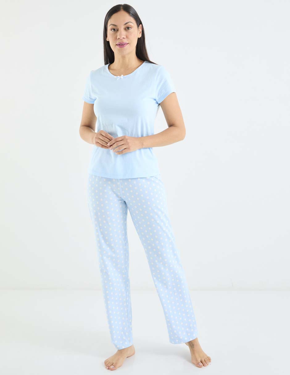 PIJAMA WK0426-404 WEEKE, M, AZUL CLARO