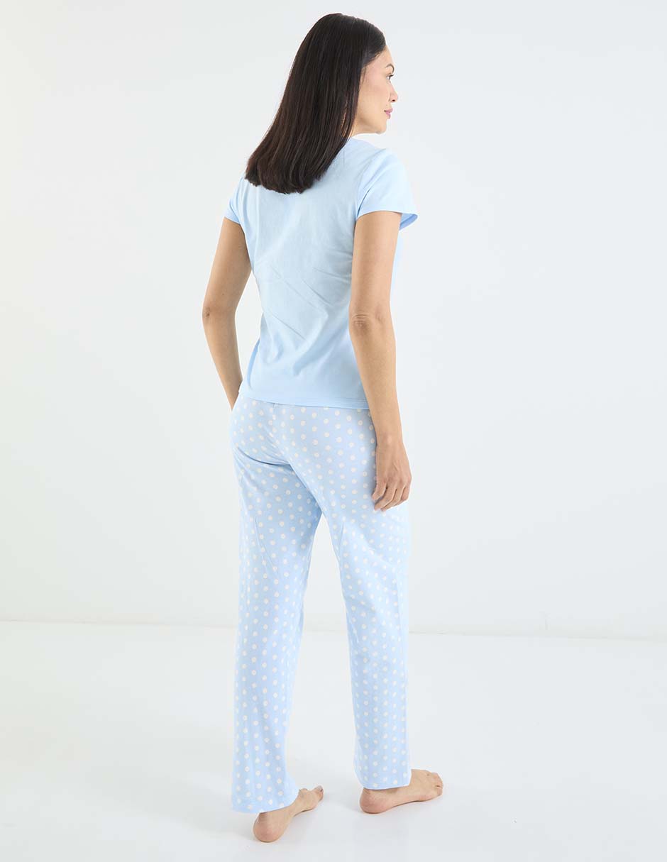 PIJAMA WK0426-404 WEEKE, M, AZUL CLARO
