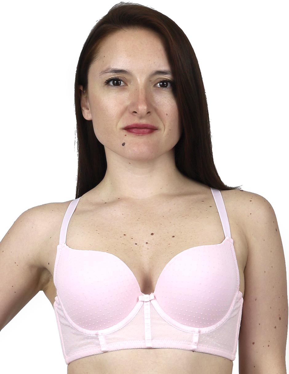 Brassiere escote profundo copa preformada para mujer Brassiere escote profundo copa preformada para mujer