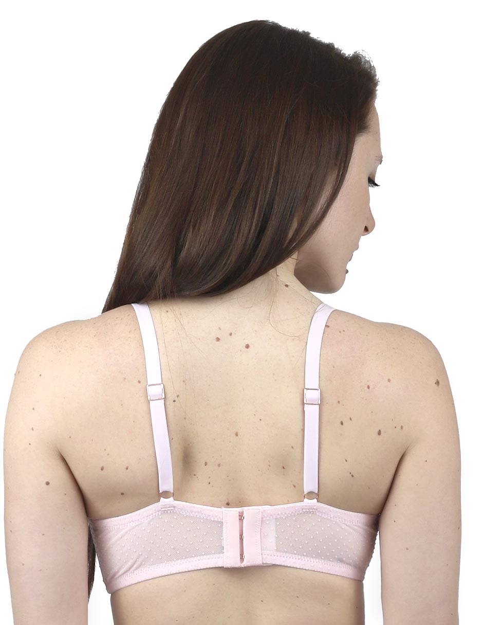 Brassiere escote profundo copa preformada para mujer 3