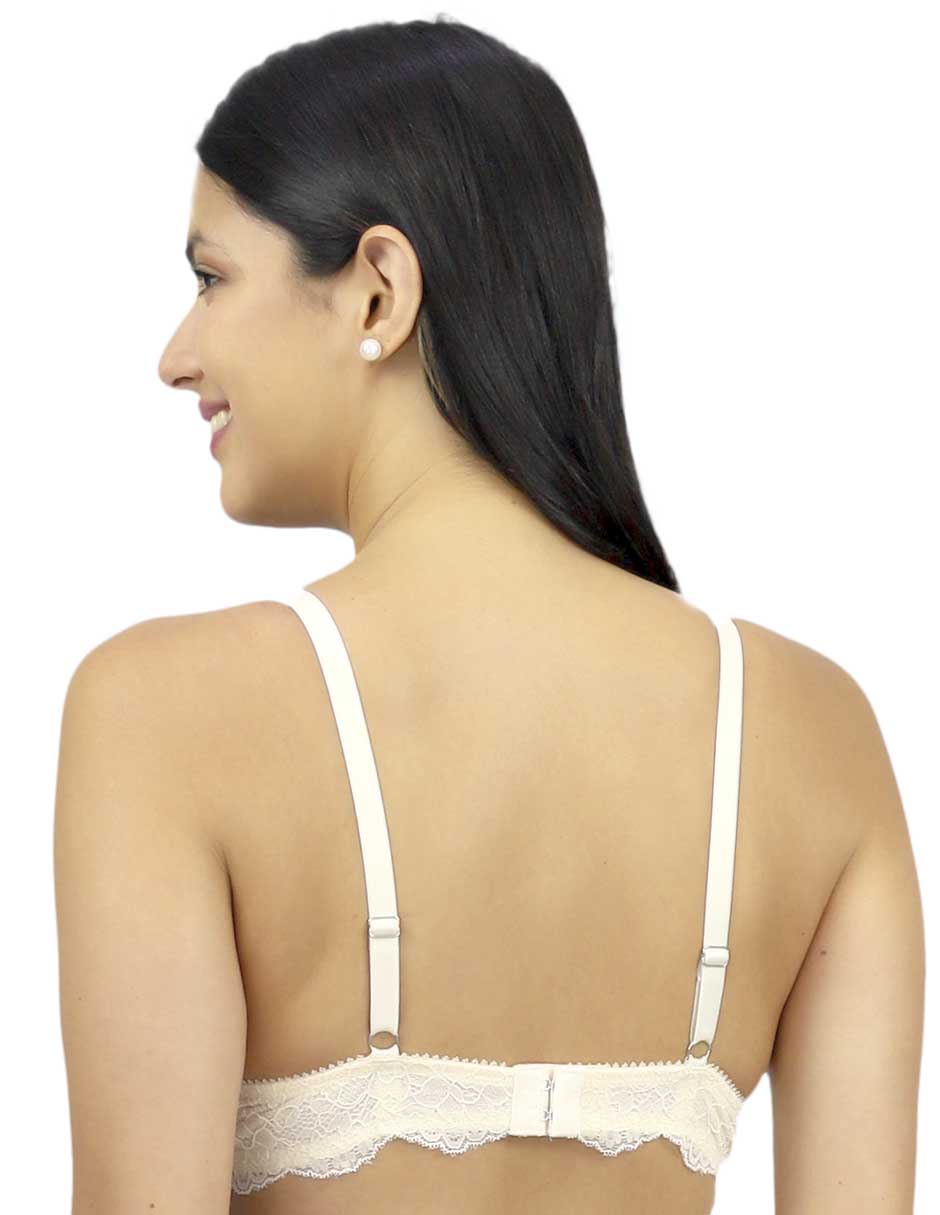 Brassiere plunge copa preformada para mujer 3