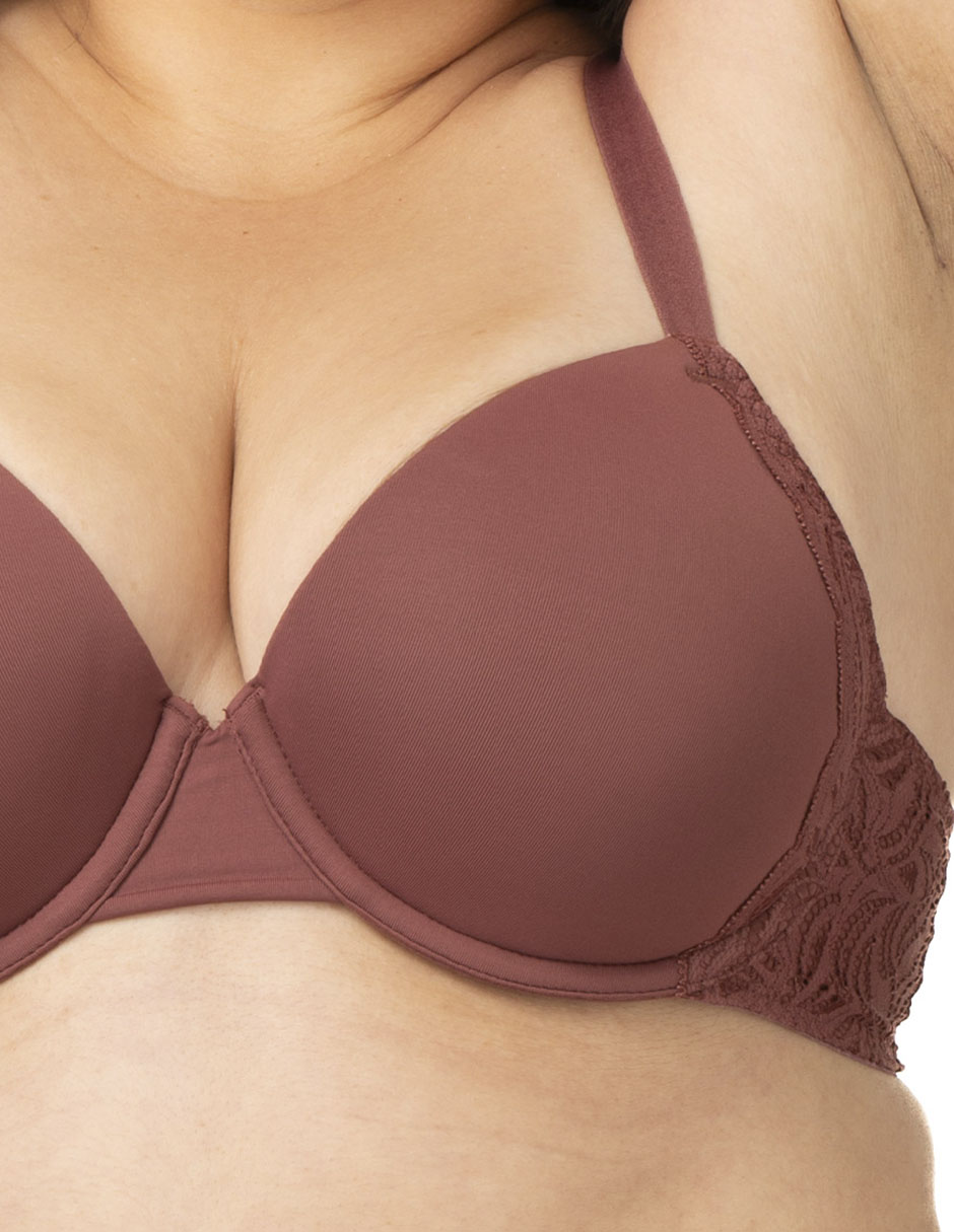 Brassiere demi con copa para mujer 2