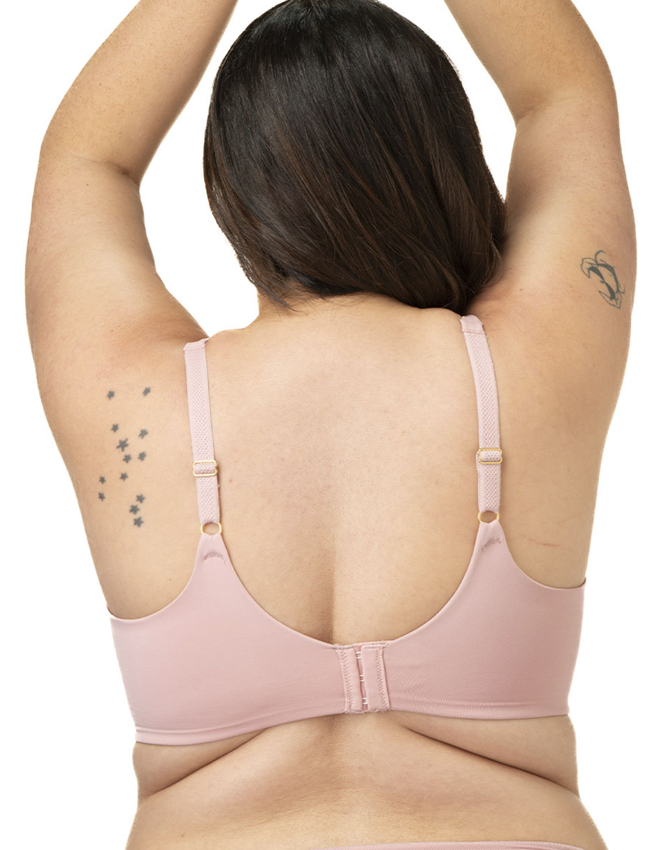 Brassiere balconette copa preformada para mujer 4